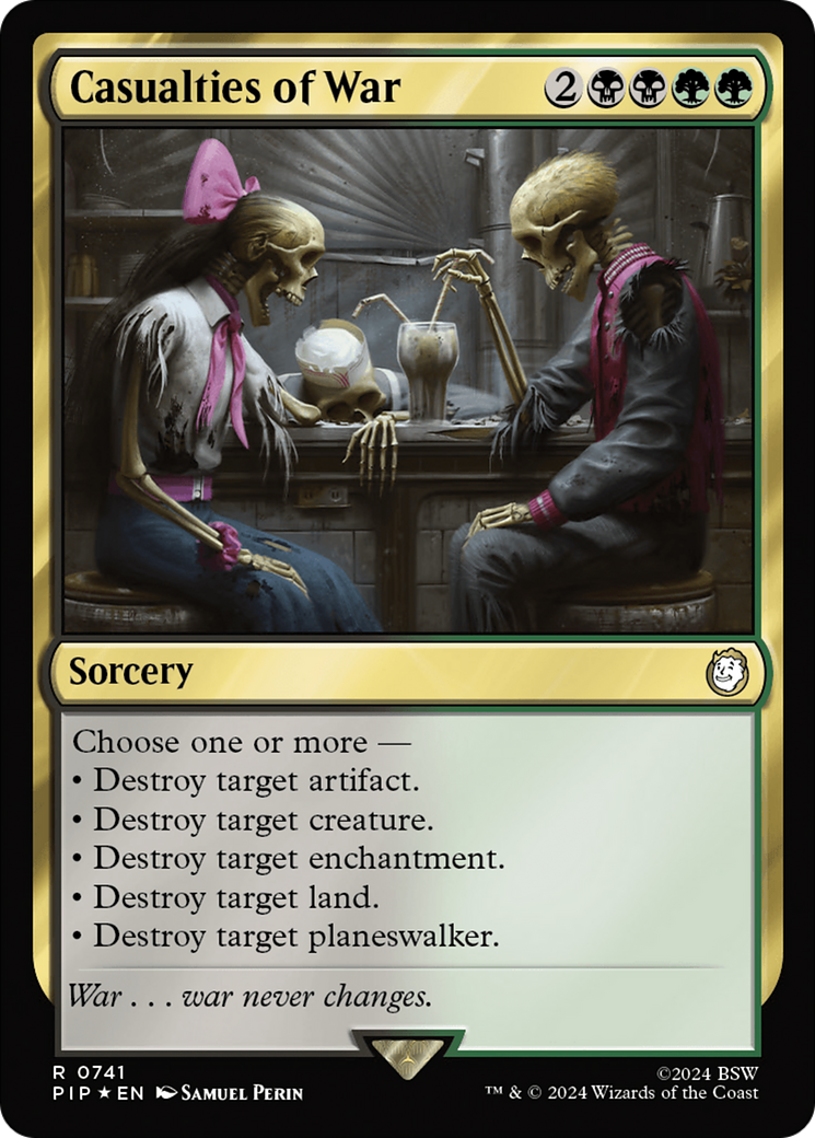 Casualties of War (Surge Foil) [Fallout] | The CG Realm
