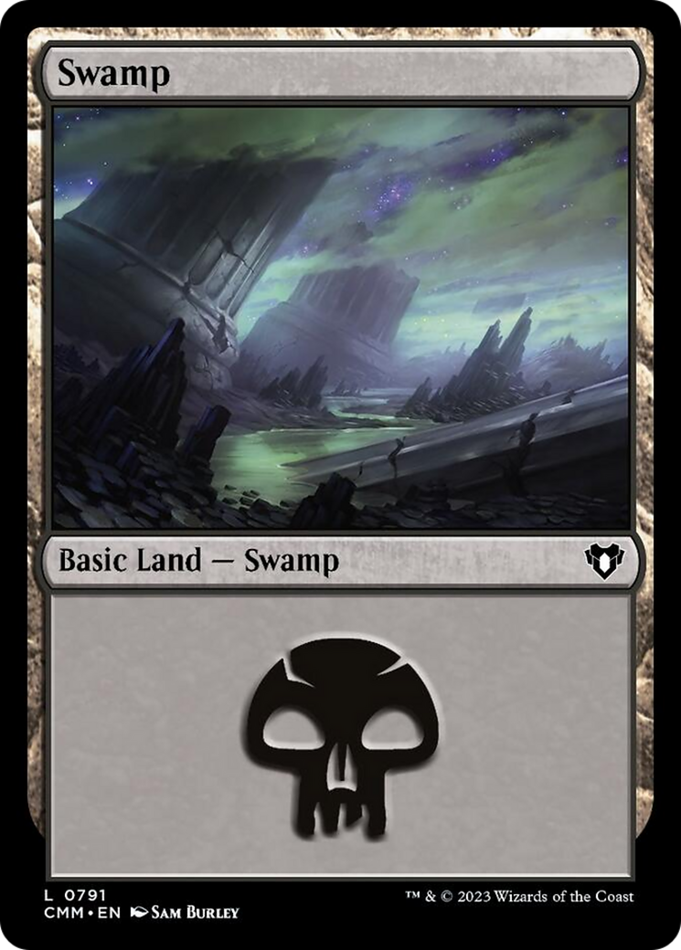 Swamp (791) [Commander Masters] | The CG Realm