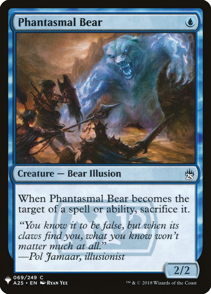 Phantasmal Bear [Mystery Booster] | The CG Realm
