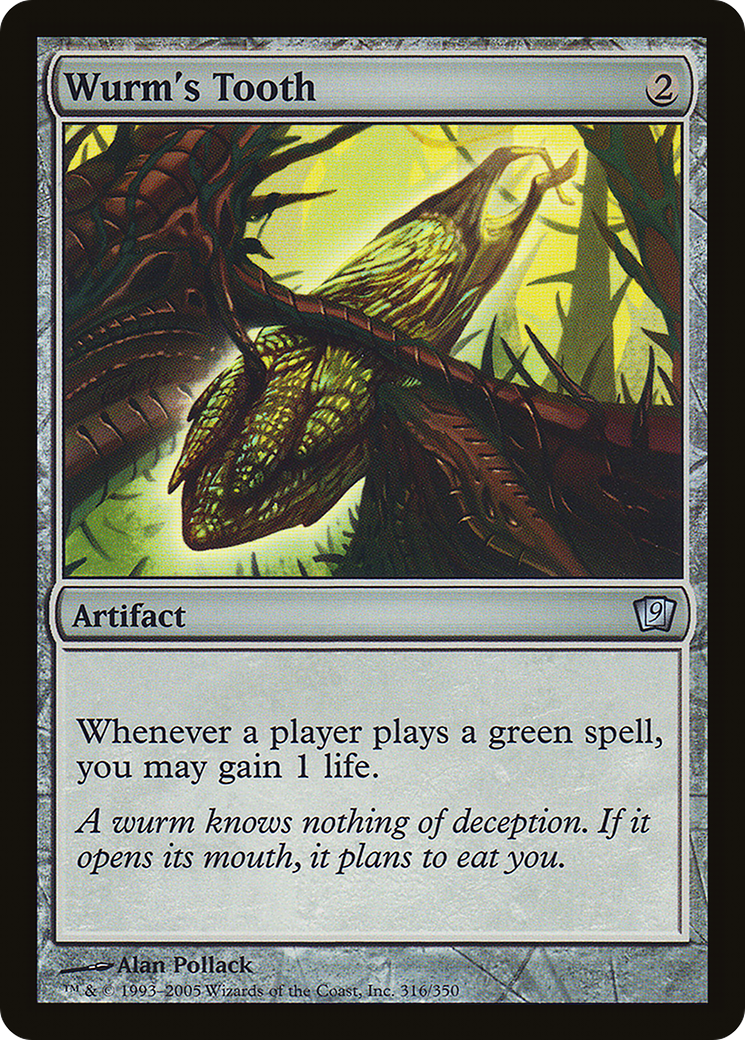 Wurm's Tooth (9ED-316) - 9th Edition