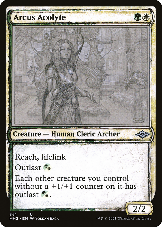 Arcus Acolyte (Showcase) (MH2-361) - Modern Horizons 2: (Showcase)