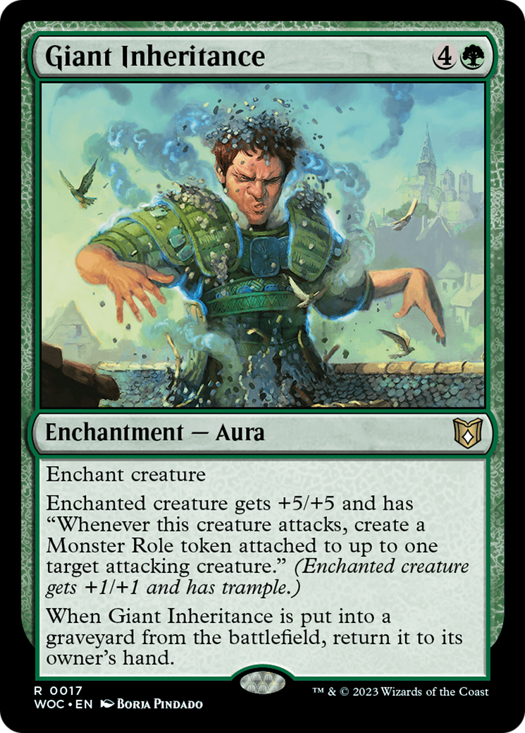 Giant Inheritance [Wilds of Eldraine Commander] | The CG Realm