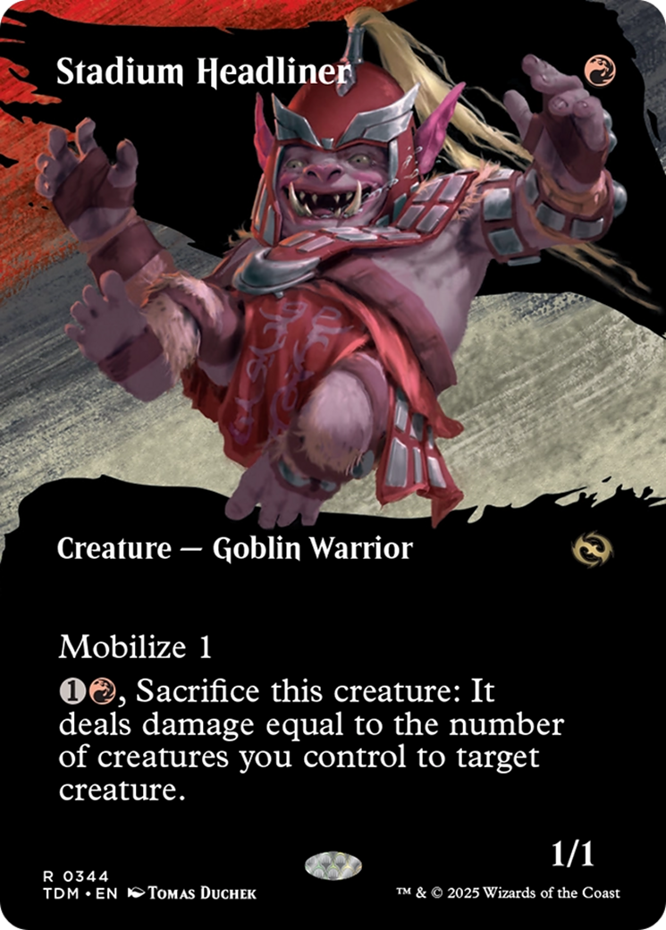 Stadium Headliner (Borderless) [Tarkir: Dragonstorm] | The CG Realm