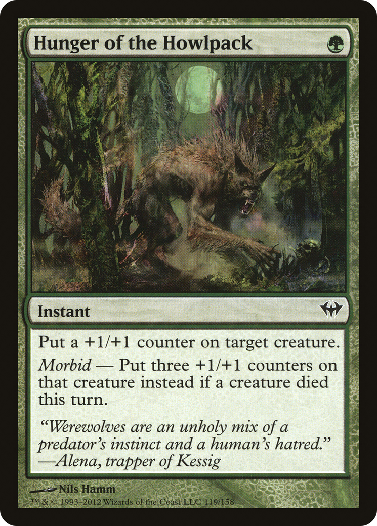 Hunger of the Howlpack (DKA-119) - Dark Ascension