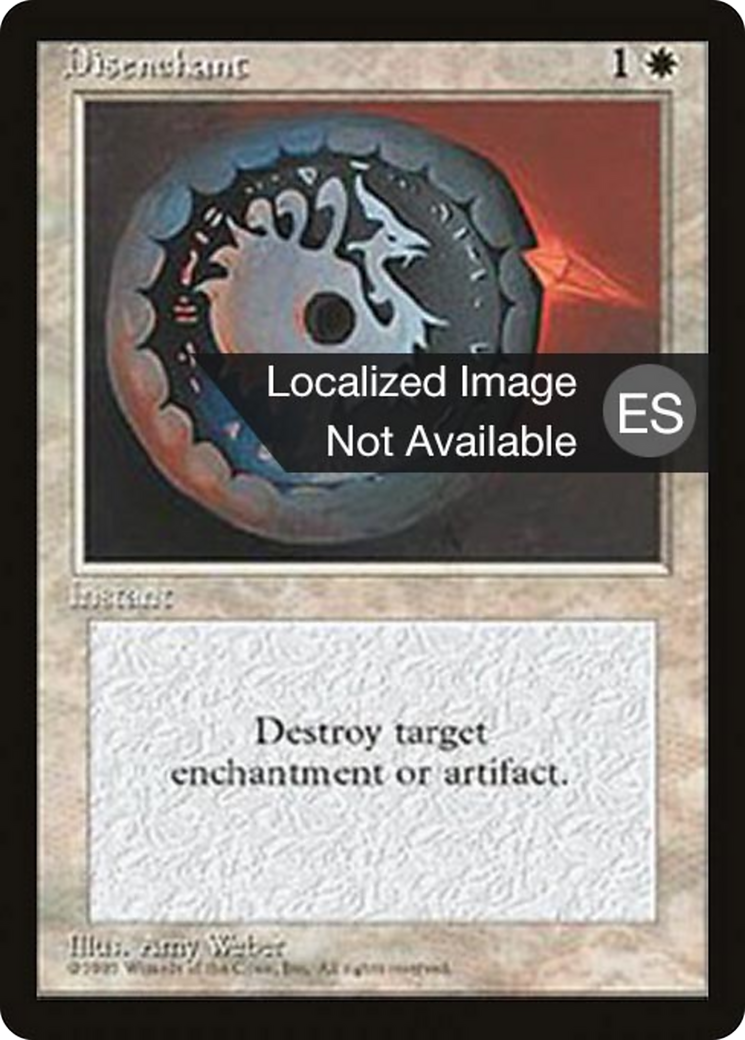 Disenchant (4BB-) - Fourth Edition Foreign Black Border