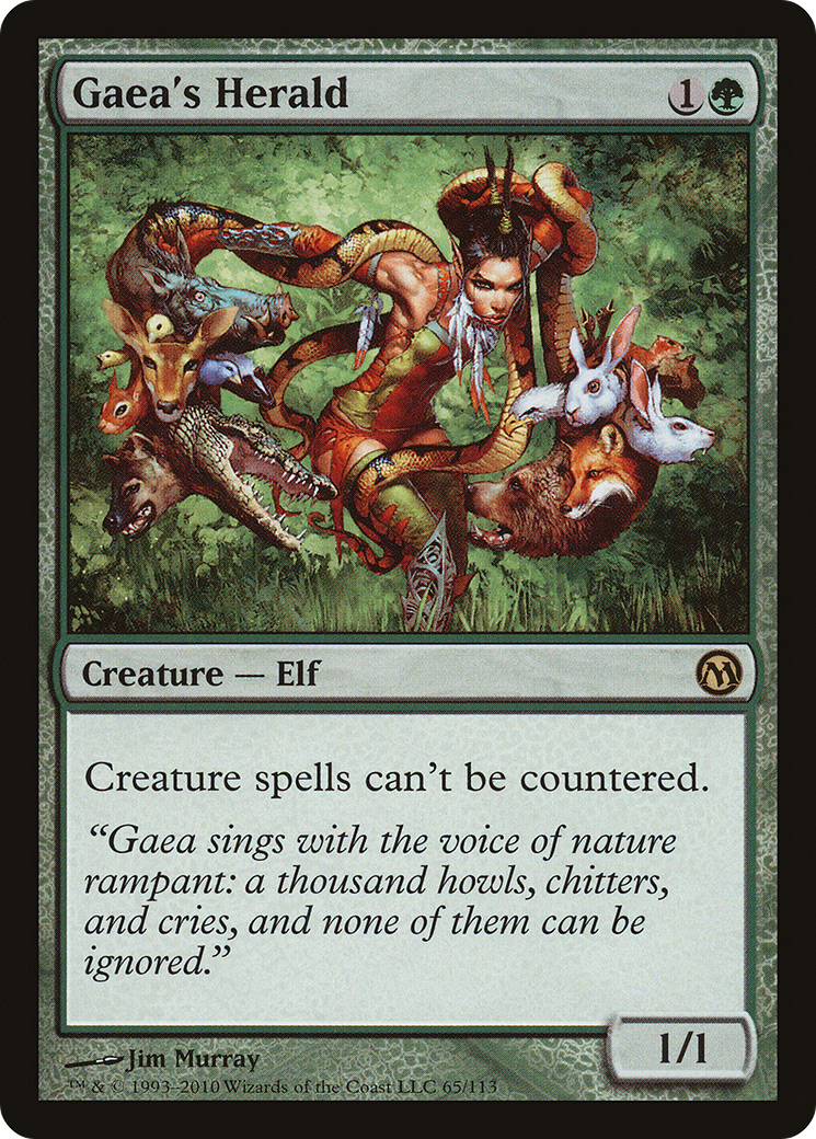 Gaea's Herald (DPA-065) - Duels of the Planeswalkers