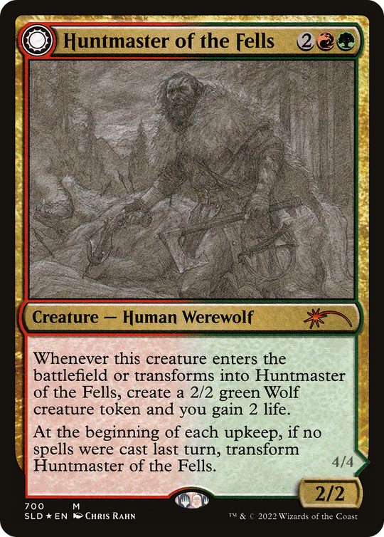 Huntmaster of the Fells (Sketch Showcase) (SLD-700) - Secret Lair Drop