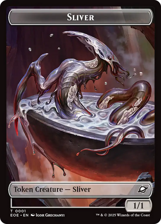 Robot // Sliver Double-Sided Token (EOE-10 // 1) - Edge of Eternities