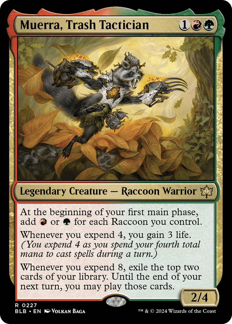 Muerra, Trash Tactician (BLB-227) - Bloomburrow