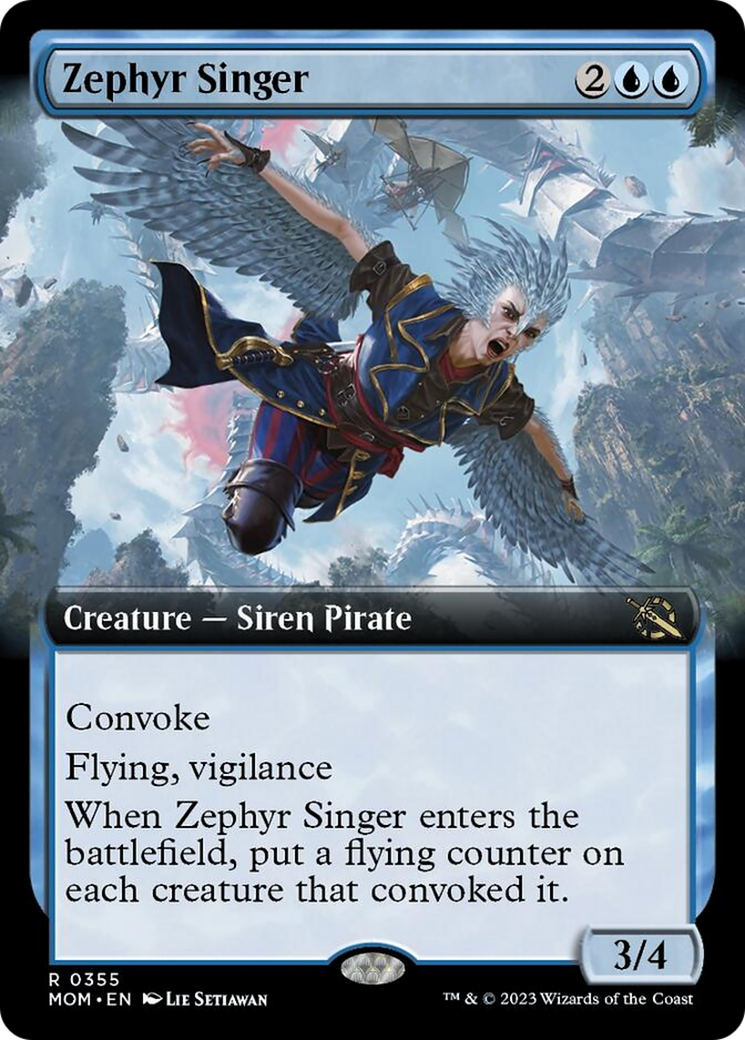 Zephyr Singer (Extended Art) [March of the Machine] | The CG Realm