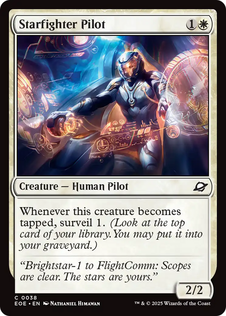 Starfighter Pilot [Edge of Eternities] | The CG Realm