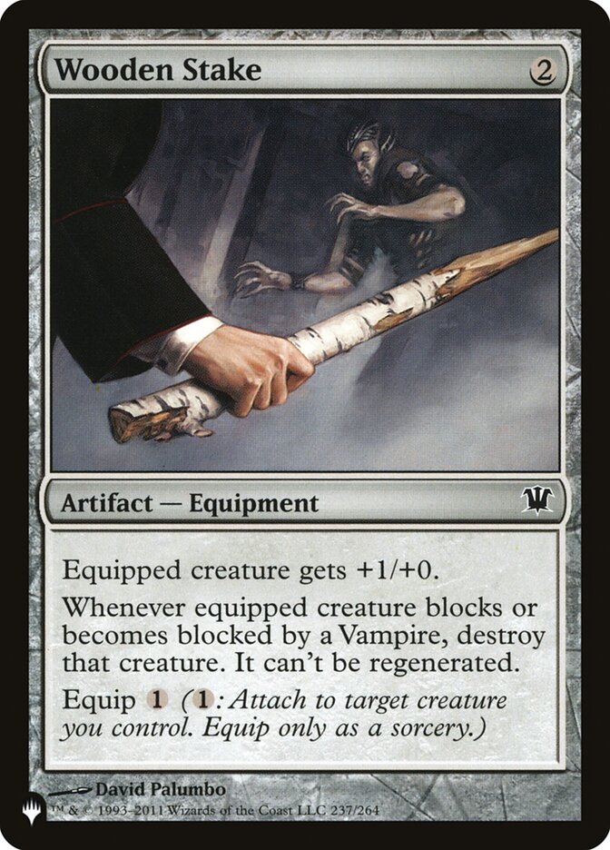 Wooden Stake [The List] | The CG Realm