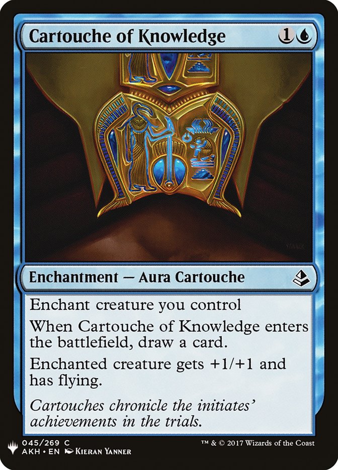 Cartouche of Knowledge [Mystery Booster] | The CG Realm