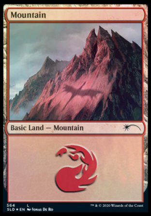 Mountain (Dragons) (564) [Secret Lair Drop Promos] | The CG Realm