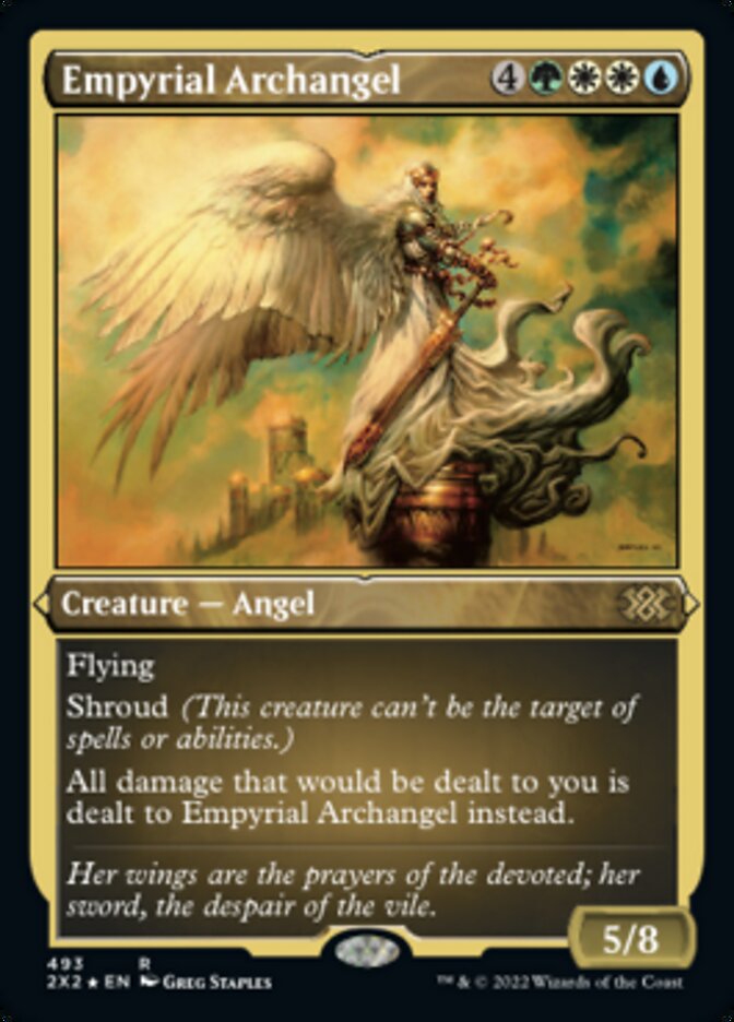 Empyrial Archangel (Foil Etched) [Double Masters 2022] | The CG Realm