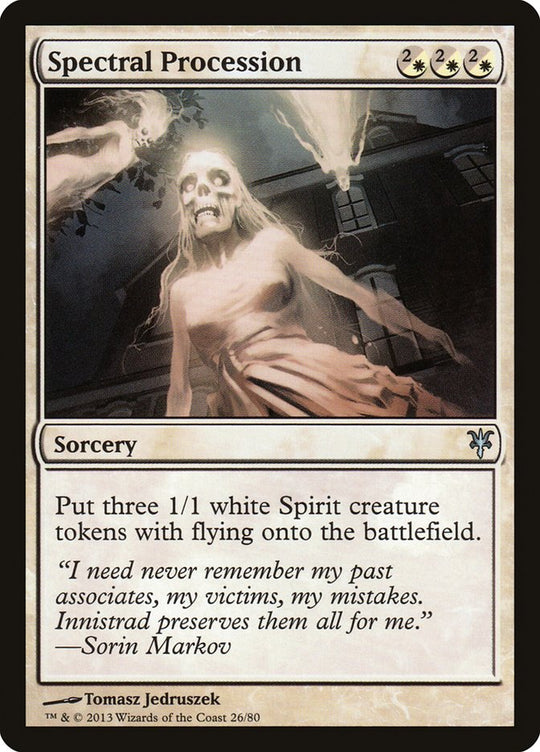 Spectral Procession (DDK-026) - Duel Decks: Sorin vs. Tibalt