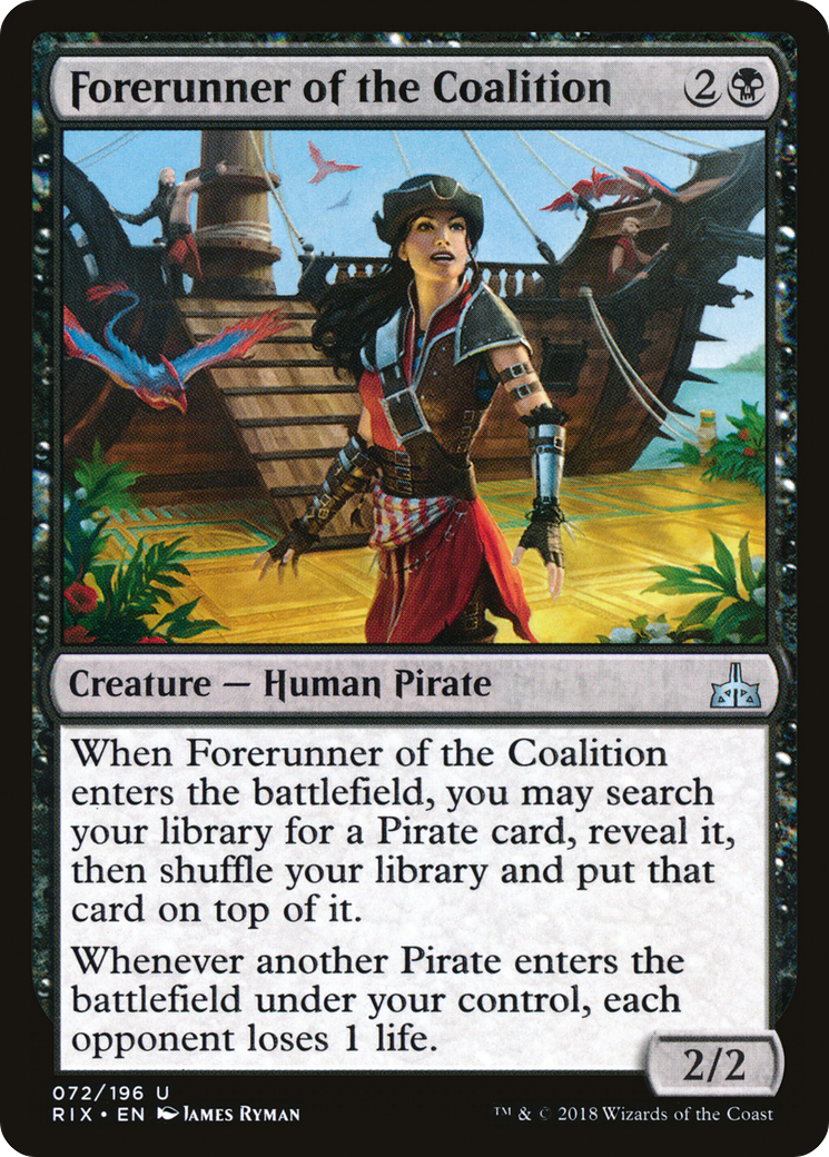 Forerunner of the Coalition (RIX-072) - Rivals of Ixalan