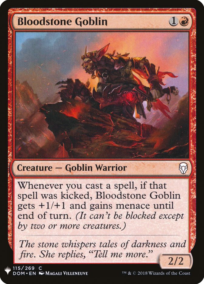 Bloodstone Goblin [Mystery Booster] | The CG Realm