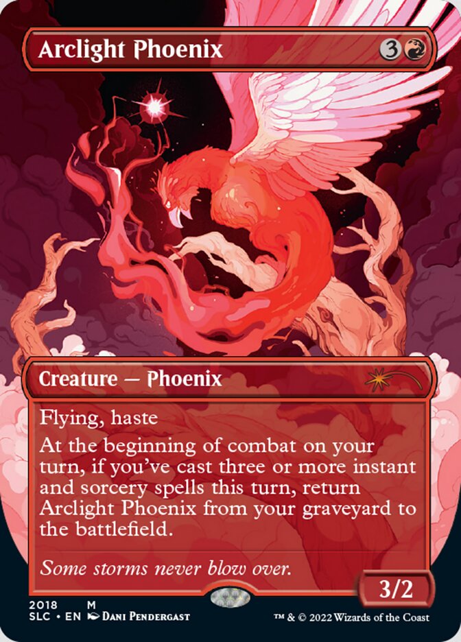 Arclight Phoenix (Borderless) [Secret Lair Countdown Kit] | The CG Realm