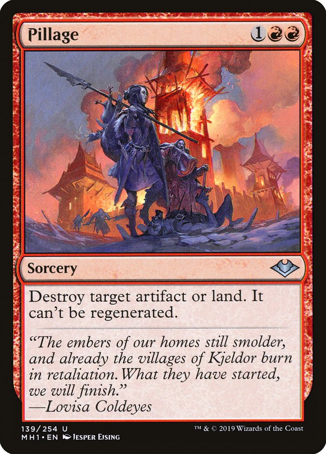 Pillage [Modern Horizons] | The CG Realm