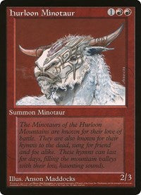 Hurloon Minotaur (Oversized) [Oversize Cards] | The CG Realm