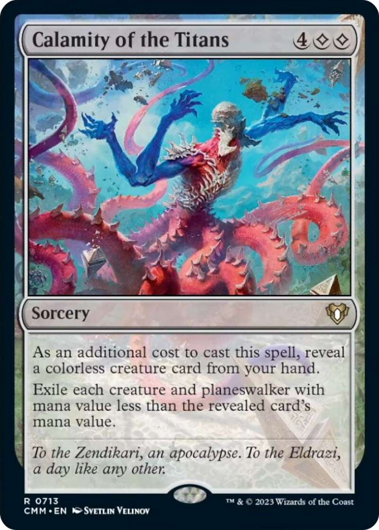 Calamity of the Titans [Commander Masters] | The CG Realm