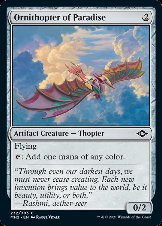 Ornithopter of Paradise (MH2-232) - Modern Horizons 2