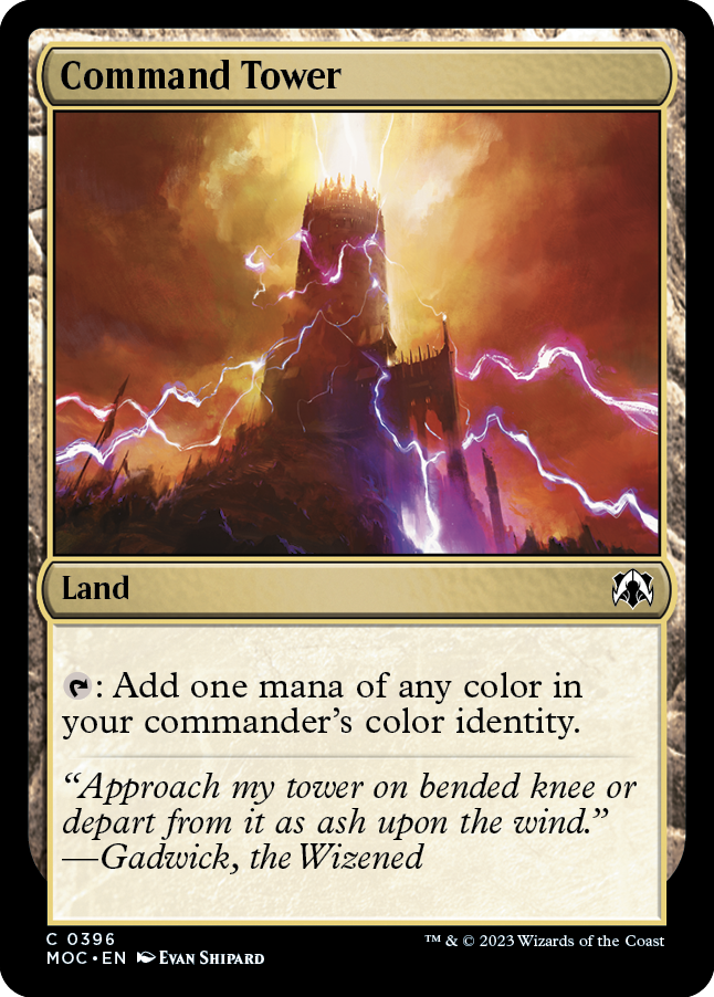 Command Tower [March of the Machine Commander] | The CG Realm