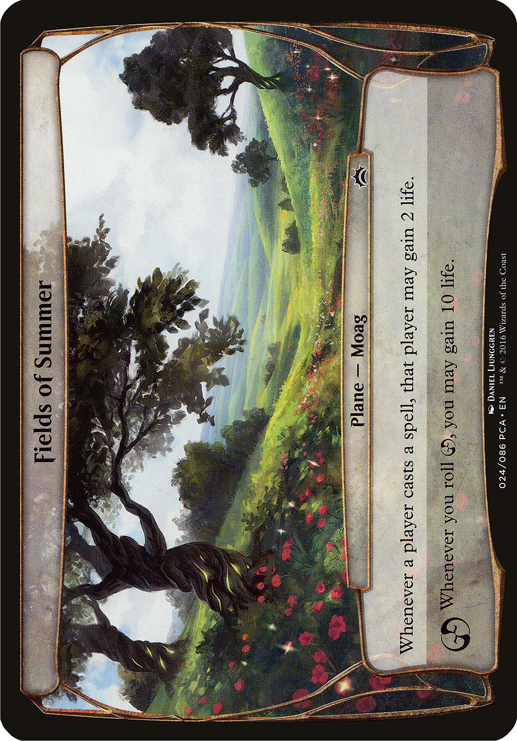 Fields of Summer (Planechase Anthology) (OVER-) - Planechase Anthology Planes
