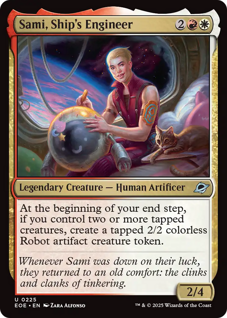 Sami, Ship's Engineer [Edge of Eternities] | The CG Realm