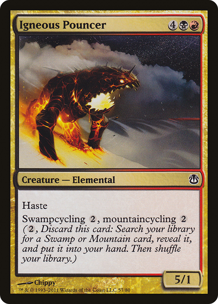 Igneous Pouncer (DDH-057) - Duel Decks: Ajani vs. Nicol Bolas
