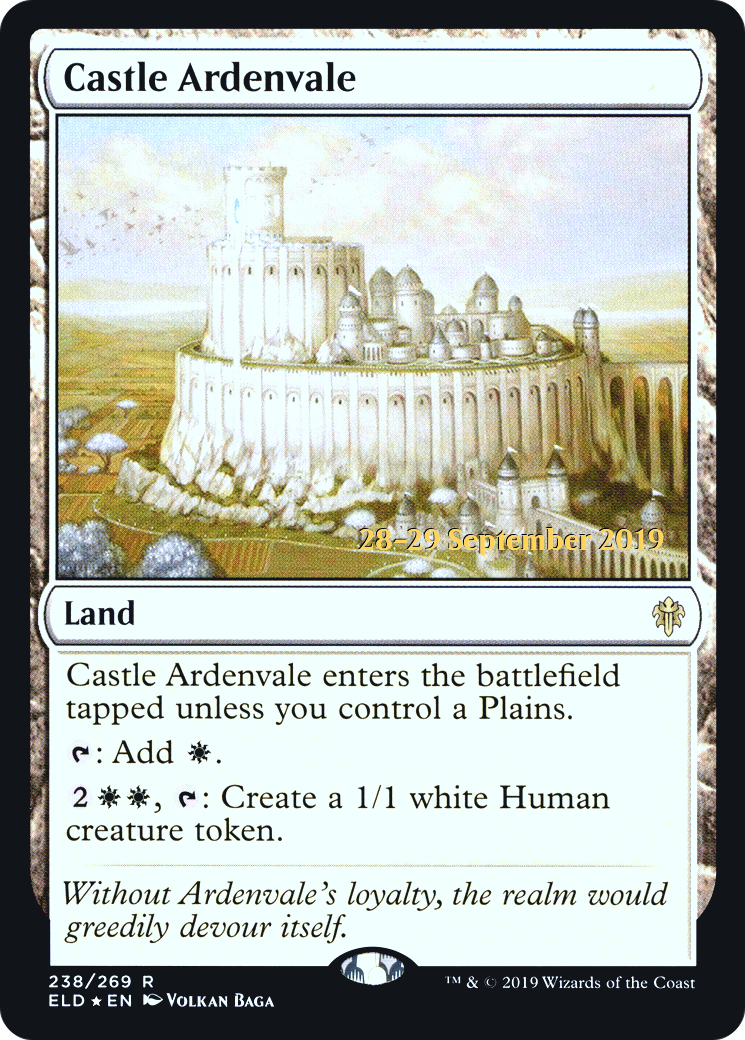 Castle Ardenvale (PRE-238S) - Throne of Eldraine Promos Foil