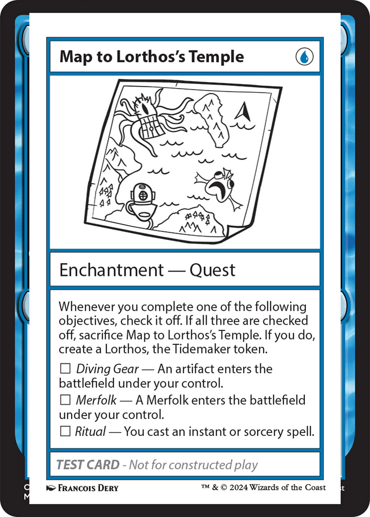 Map to Lorthos's Temple [Mystery Booster 2 Playtest Cards] | The CG Realm