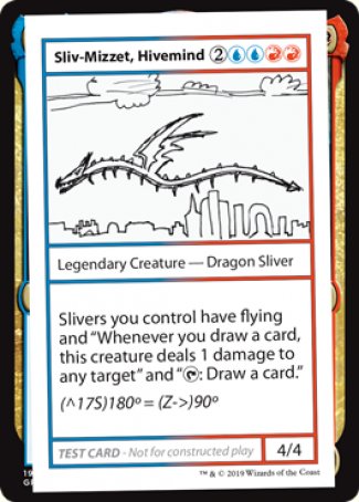 Sliv-Mizzet, Hivemind (2021 Edition) [Mystery Booster Playtest Cards] | The CG Realm