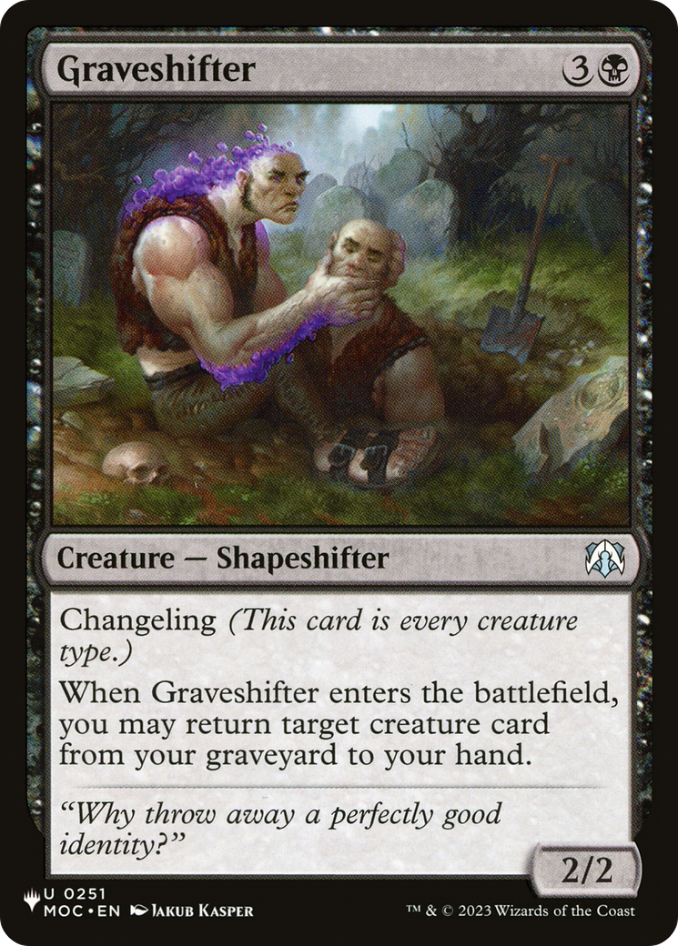 Graveshifter [The List] | The CG Realm