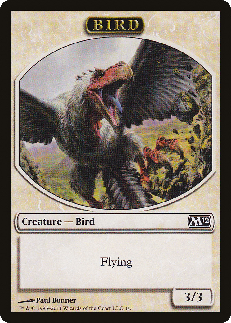 Bird Token (M12-001) - Magic 2012 Tokens