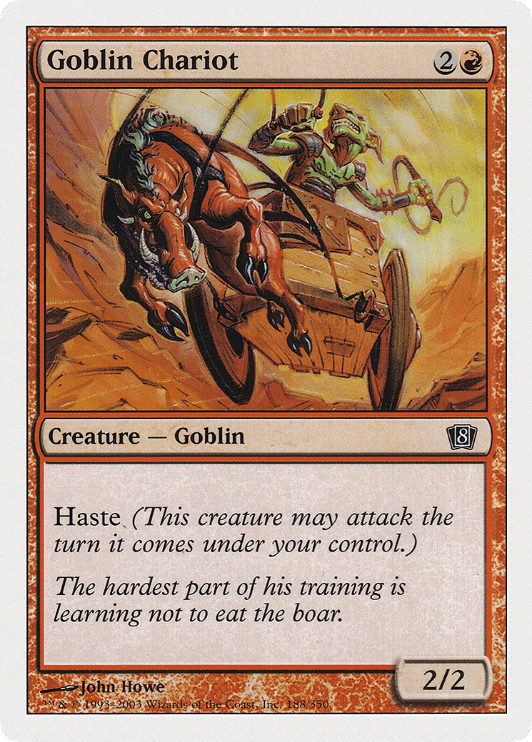 Goblin Chariot (8ED-188) - 8th Edition