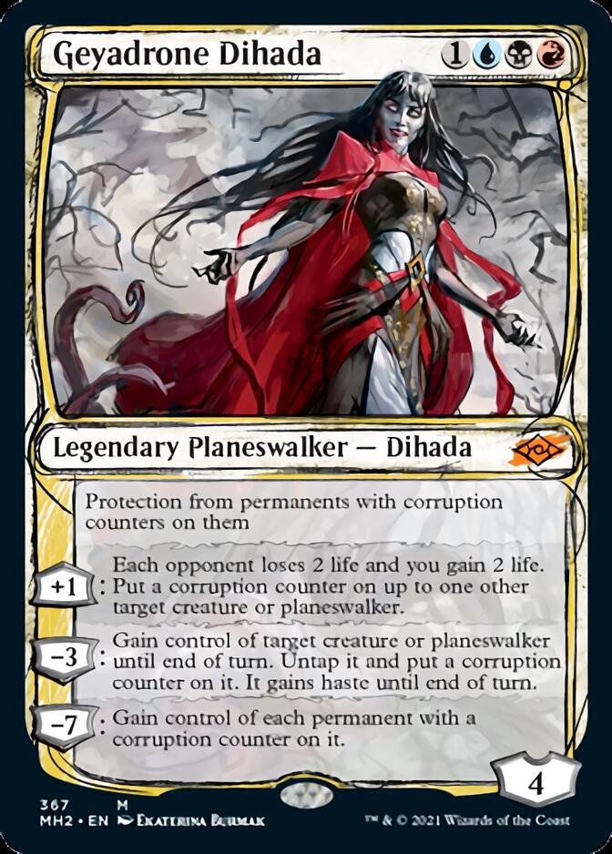 Geyadrone Dihada (Showcase) (MH2-367) - Modern Horizons 2: (Showcase)