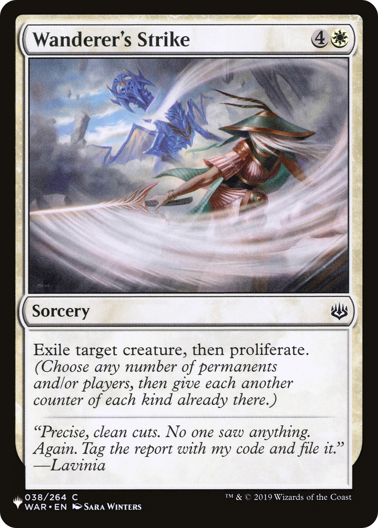 Wanderer's Strike [The List] | The CG Realm