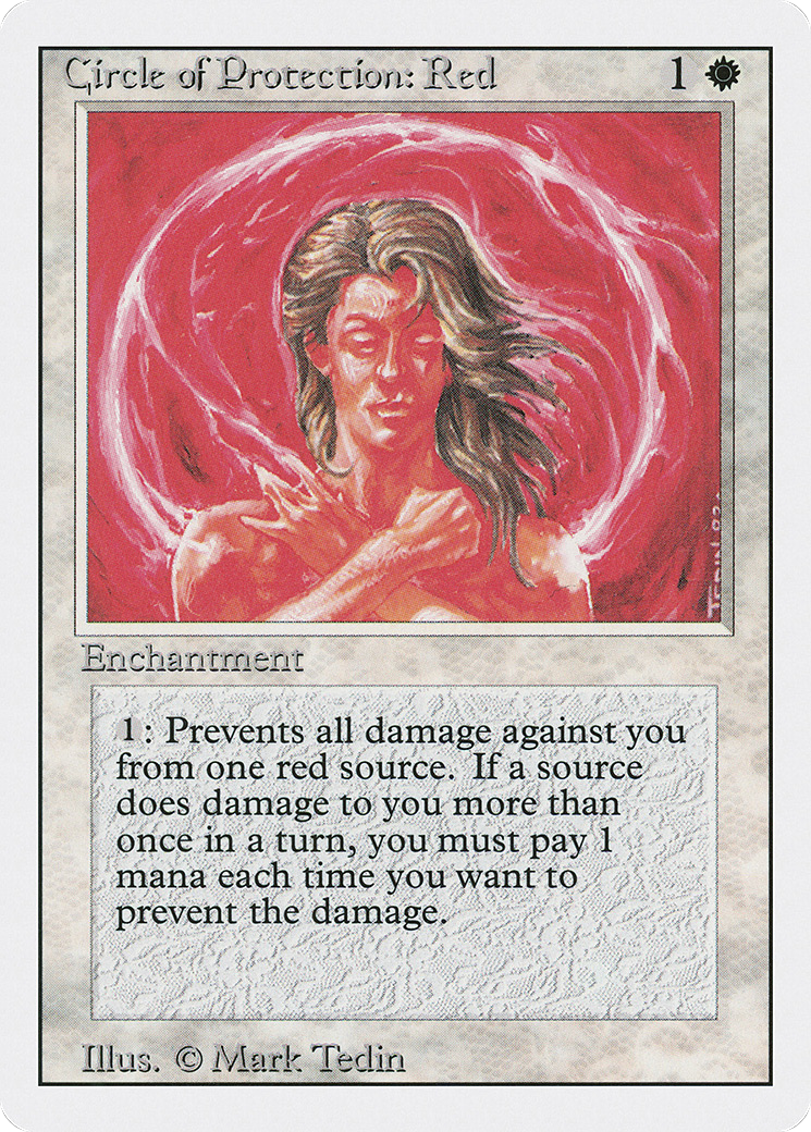 Circle of Protection: Red (3ED-) - Revised Edition