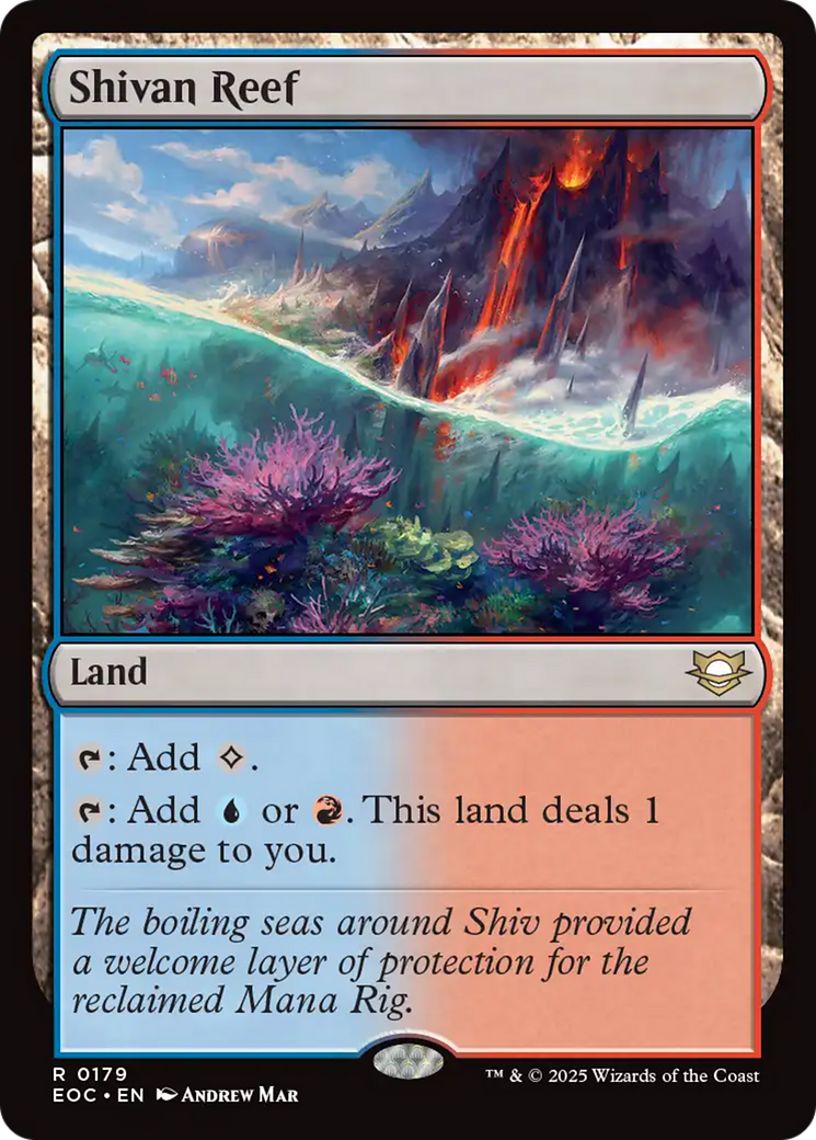 Shivan Reef [Edge of Eternities Commander] | The CG Realm