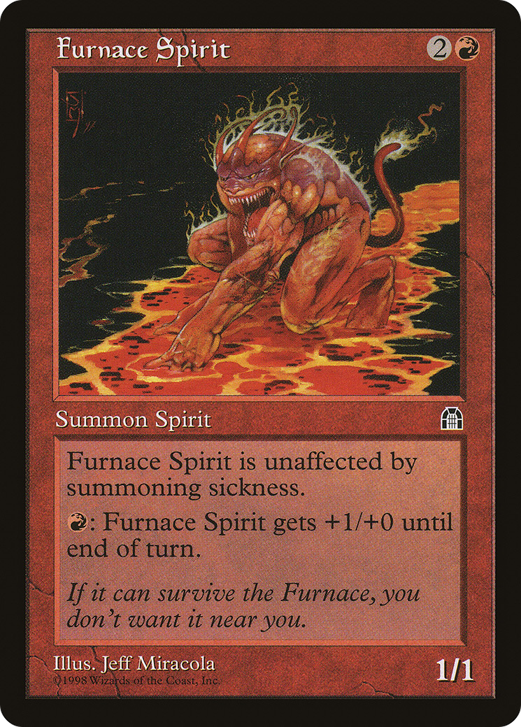 Furnace Spirit (STH-) - Stronghold