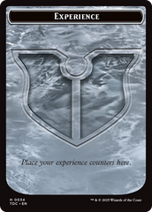 Experience // Treasure Double-Sided Token [Tarkir: Dragonstorm Commander Tokens] | The CG Realm