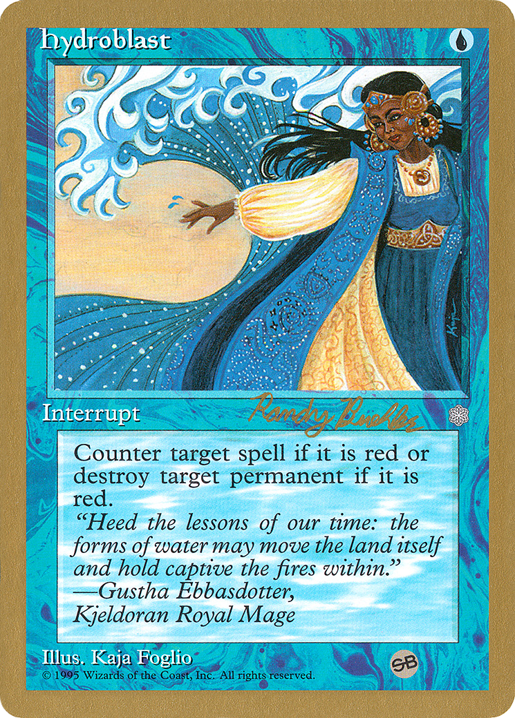 Hydroblast - 1998 Randy Buehler (ICE) (SB) (WCD-) - World Championship Decks 1998