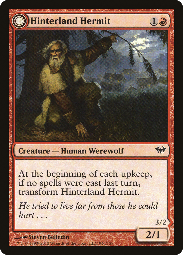 Hinterland Hermit (DKA-094) - Dark Ascension: (Double Faced Transform)