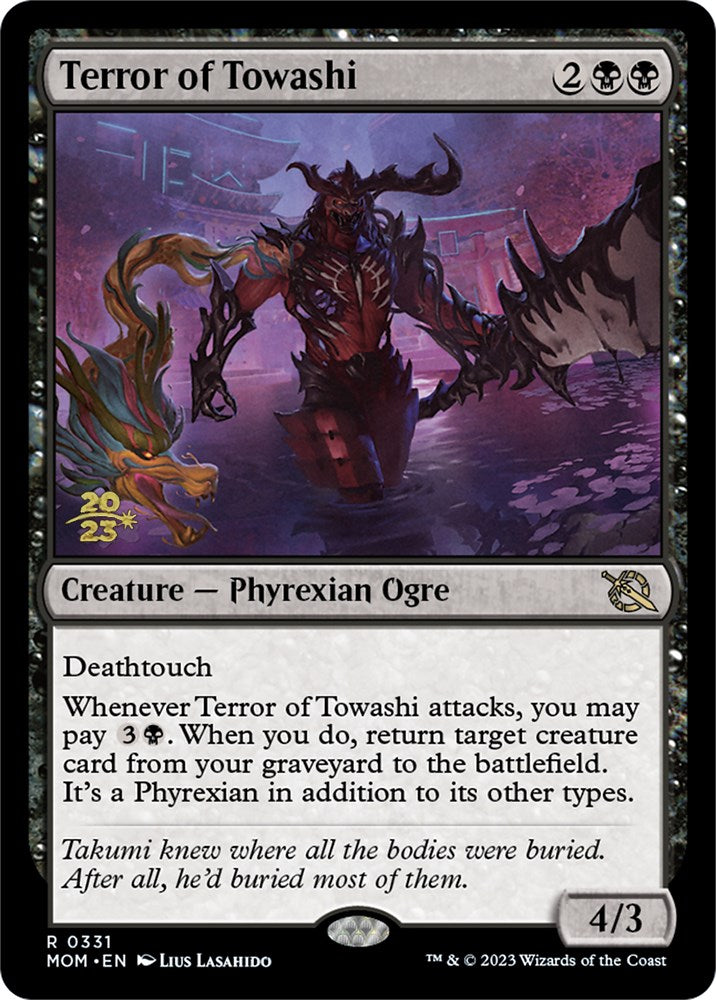 Terror of Towashi [March of the Machine Prerelease Promos] | The CG Realm