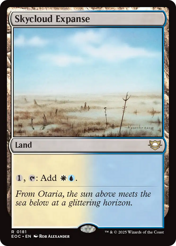 Skycloud Expanse [Edge of Eternities Commander] | The CG Realm