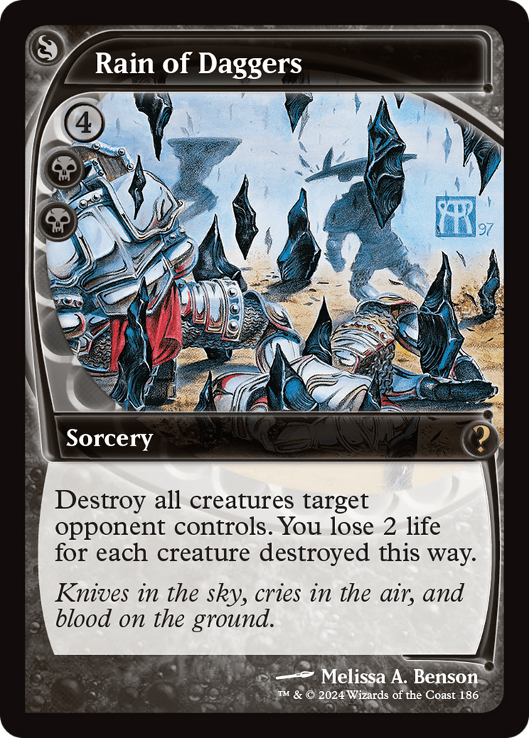 Rain of Daggers (Future Sight) [Mystery Booster 2] | The CG Realm
