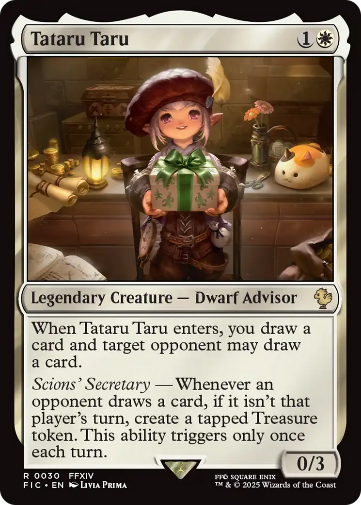 Tataru Taru [FINAL FANTASY Commander] | The CG Realm