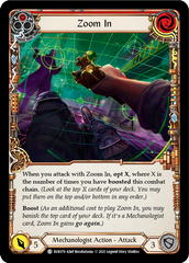 Zoom In (Red) [EVR079] (Everfest)  1st Edition Rainbow Foil | The CG Realm
